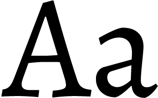 EB Garamond specimen