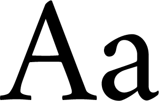 EB Garamond specimen