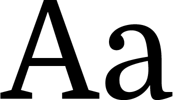 EB Garamond specimen