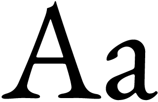 EB Garamond specimen