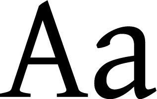 EB Garamond specimen