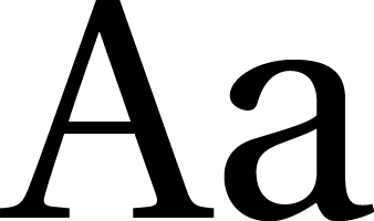 EB Garamond specimen