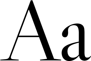 EB Garamond specimen