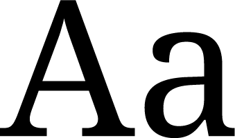 EB Garamond specimen