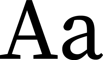 EB Garamond specimen